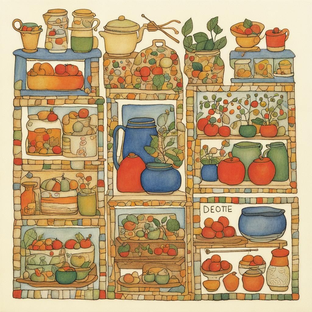 Stylized Illustration in Tomie dePaola Style