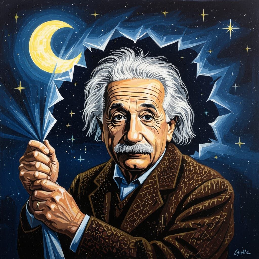 Einstein Holds Back the Night