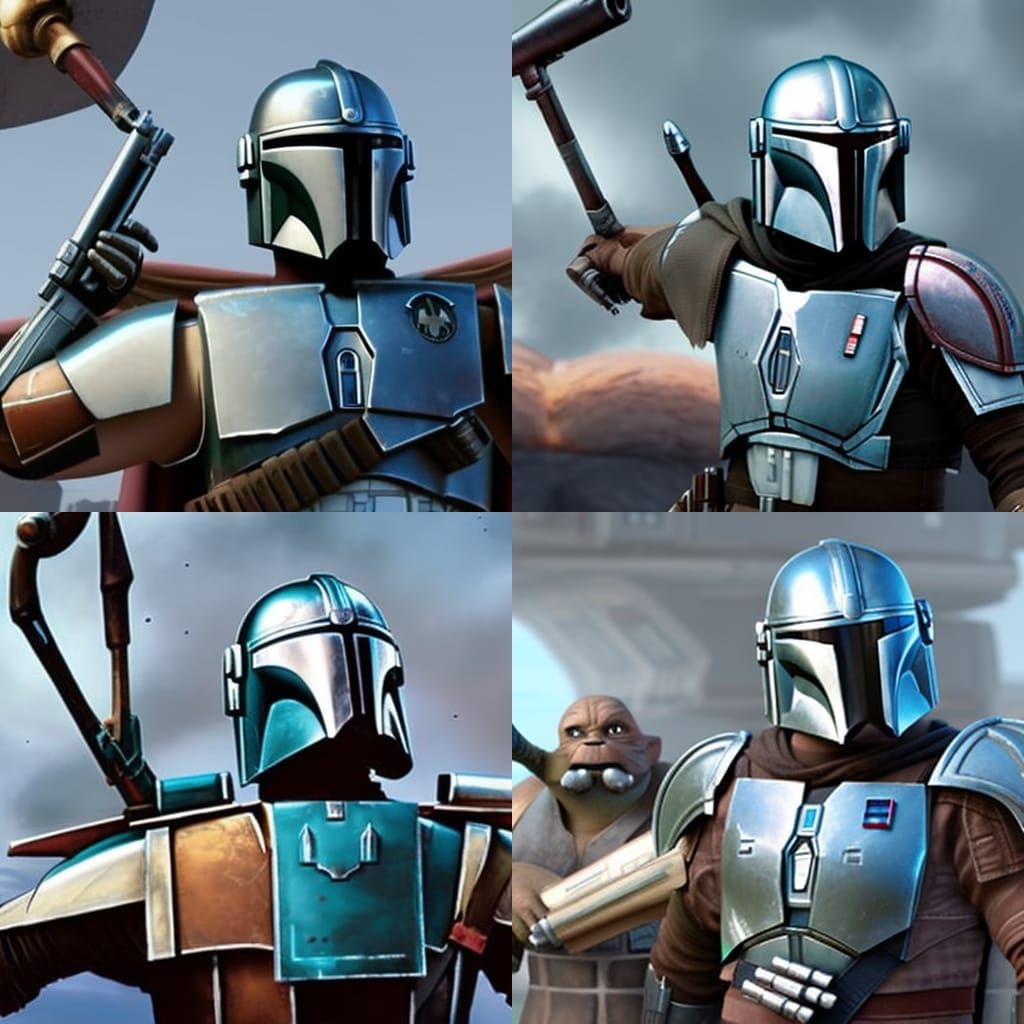 Mandalorian Inspired Scene