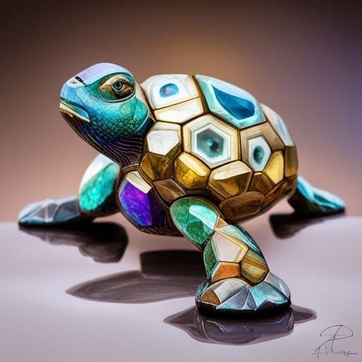 Gemstone Turtle: A Fantasycore Masterpiece