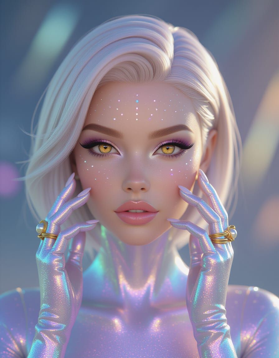 humanoid alien woman