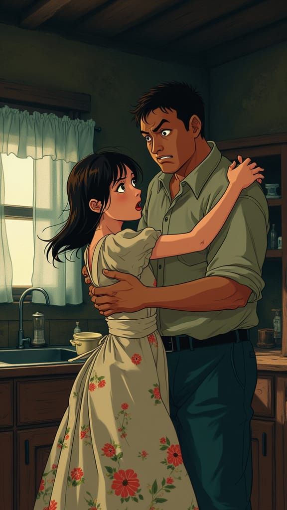 Dramatic Domestic Escape in a Whimsical Animation