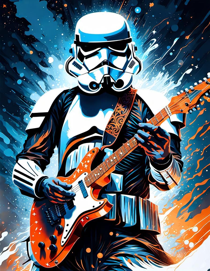 Stormtrooper guitarist