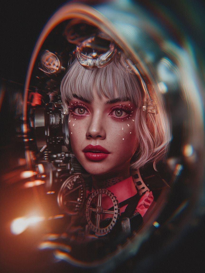 Dreamlike Cinematic Photo With Cryptic Symbolism