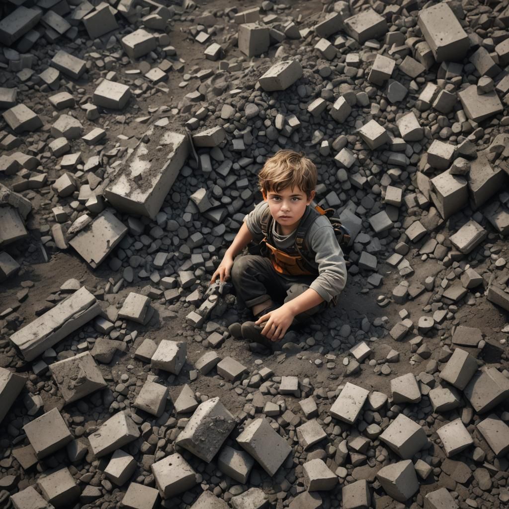 Grim Future: Child's Play in Ash and Rubble