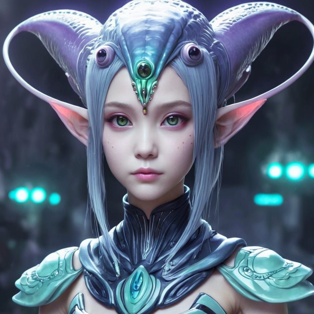 Anime Alien Princess...