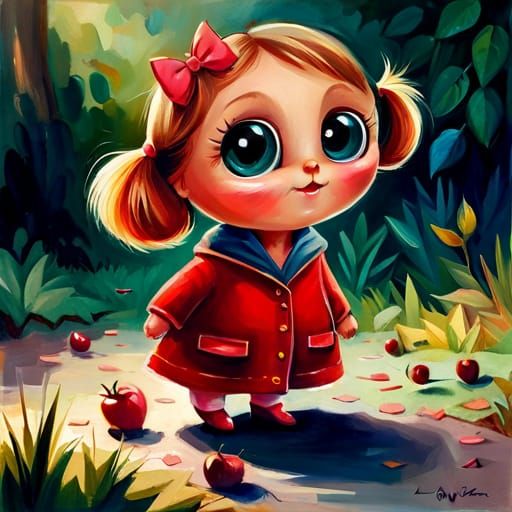 Adorable Creature in Expressive Character Design