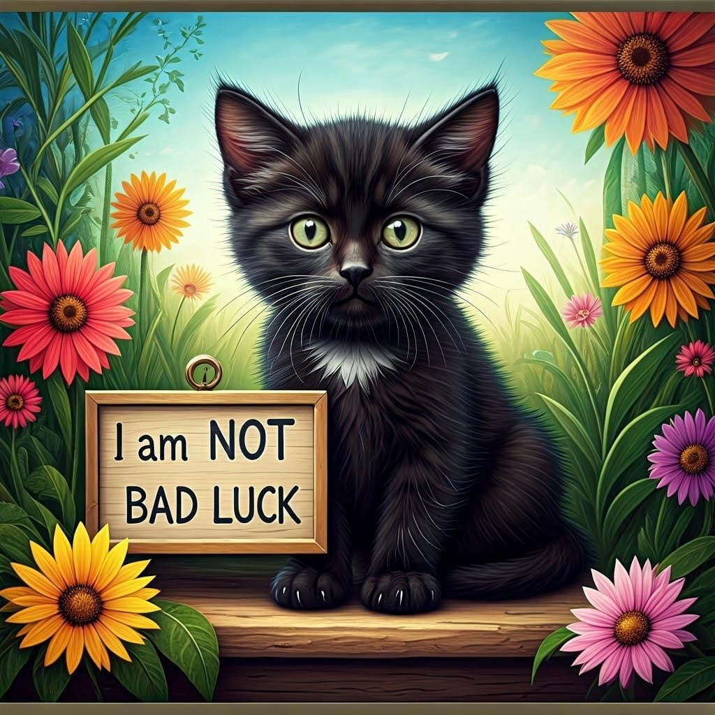 Stupid superstition.