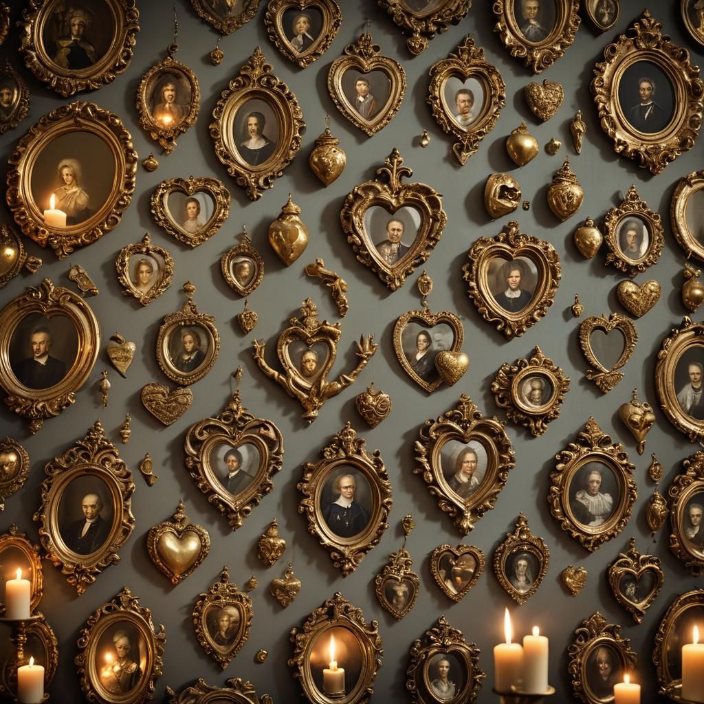 Baroque Still Life with Gilded Ex Votos