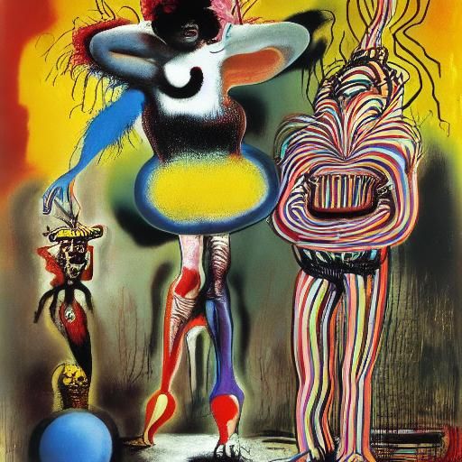 Dorothy Gale in Surrealist Style