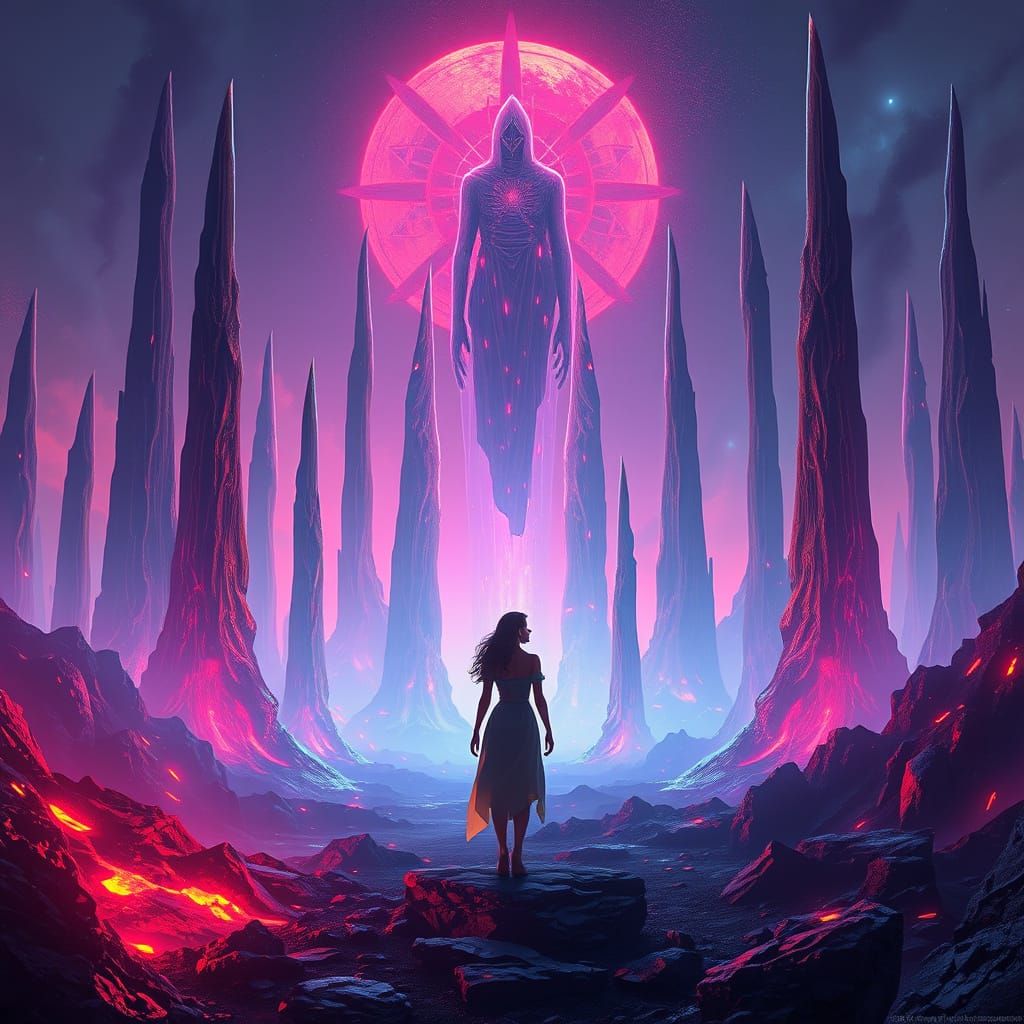 Obsidian Resonance in Volcanic Dystopia