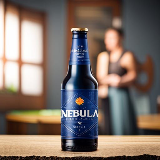 Nebula's Best Beer Bottle: Professional Photography