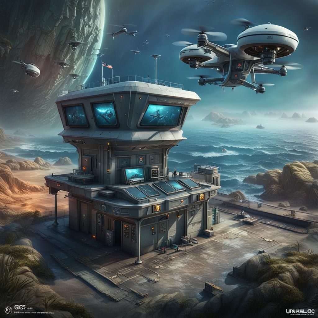 UAV ground control station (GCS) is a land- or sea-based control centre that provides the facilities for human control o...