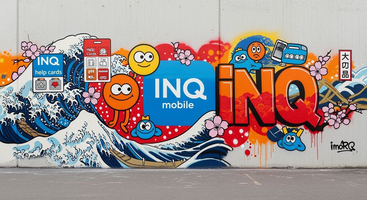 Vibrant Street Art Mural: 2000s Meets Japanese Art