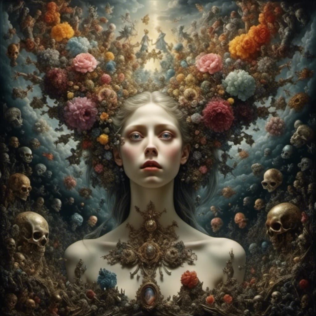 Surreal Masterpiece: Hallucinations in Dark Fantasy Realism