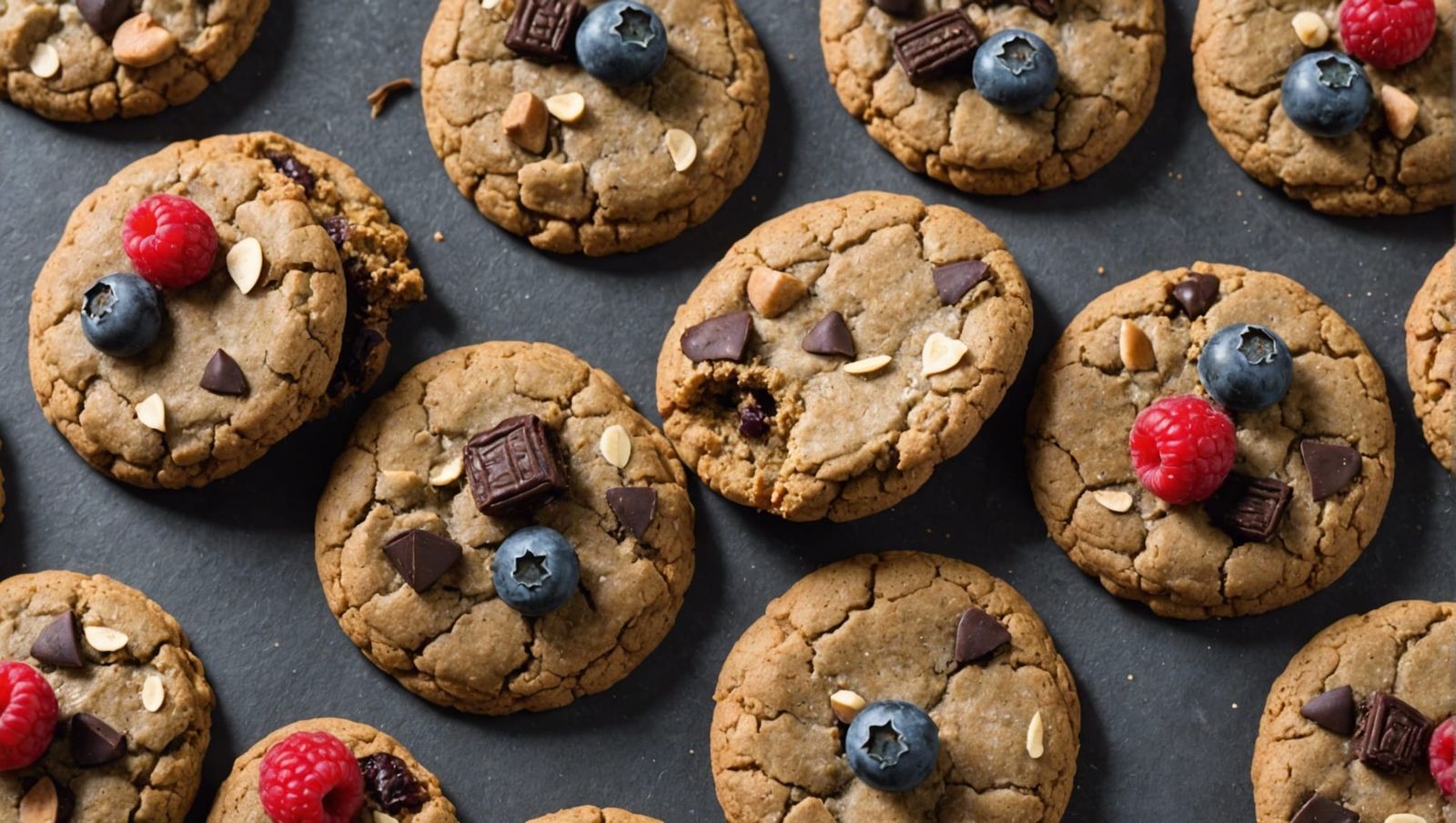 Nutritious Cricket Flour Cookies with Fruit