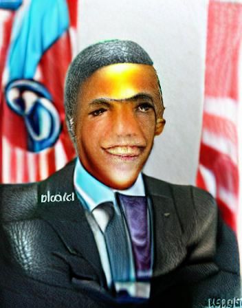 Photorealistic Portrait of Barack Obama