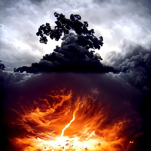 Fiery End of the World Storm