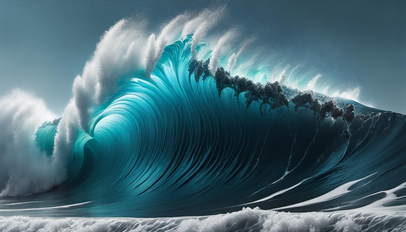 Cosmic Waves Crashing on Crystal Shoreline