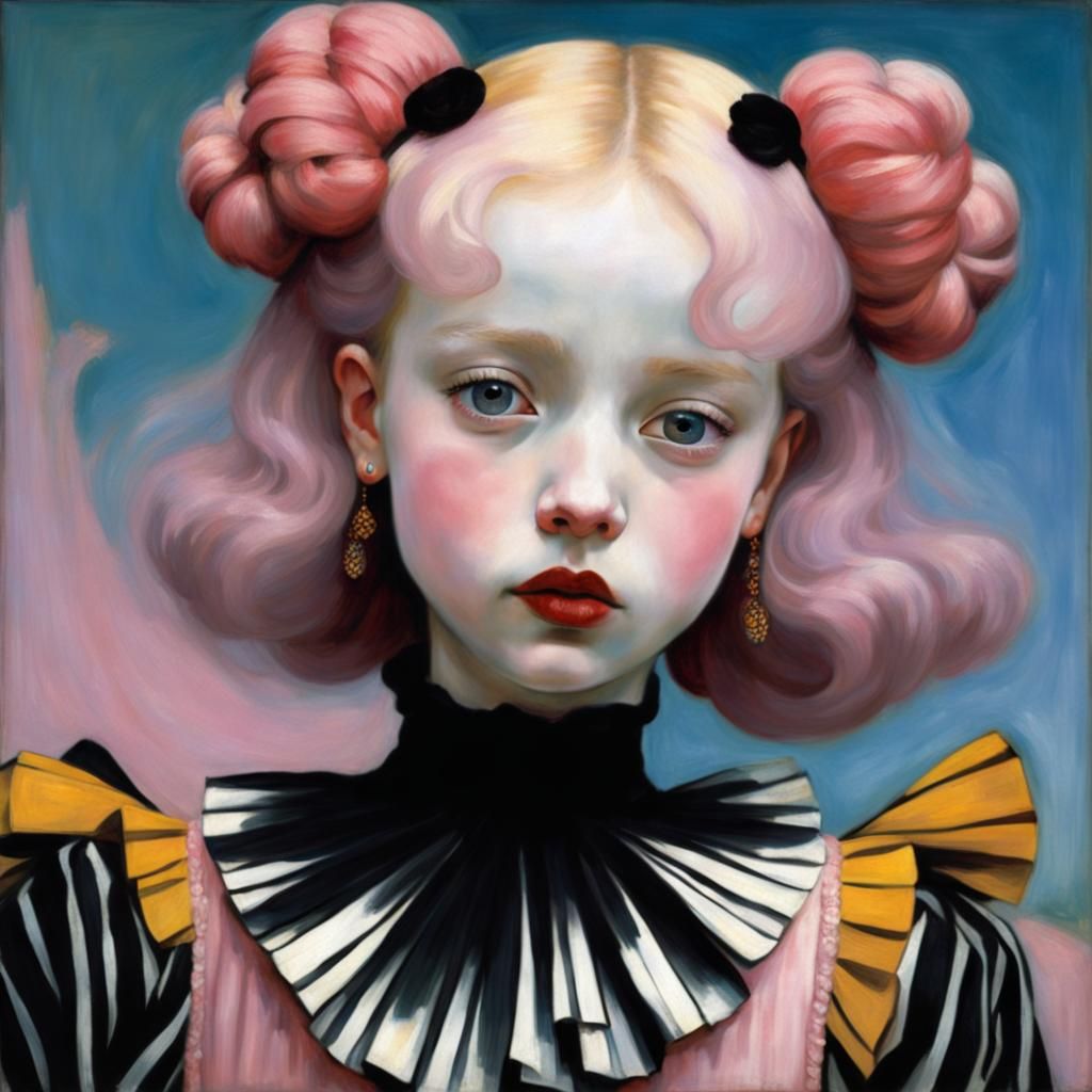 Renaissance Art Meets Surreal and Nouveau Styles