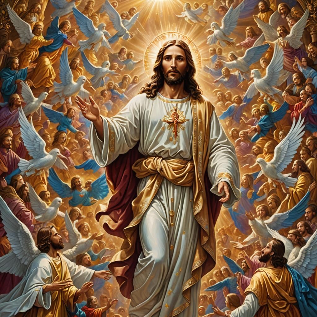 Jesus Christ Resurrected in Divine Realism