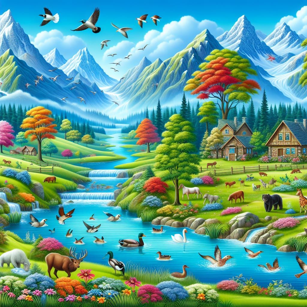 Un pueblo de ensueño.