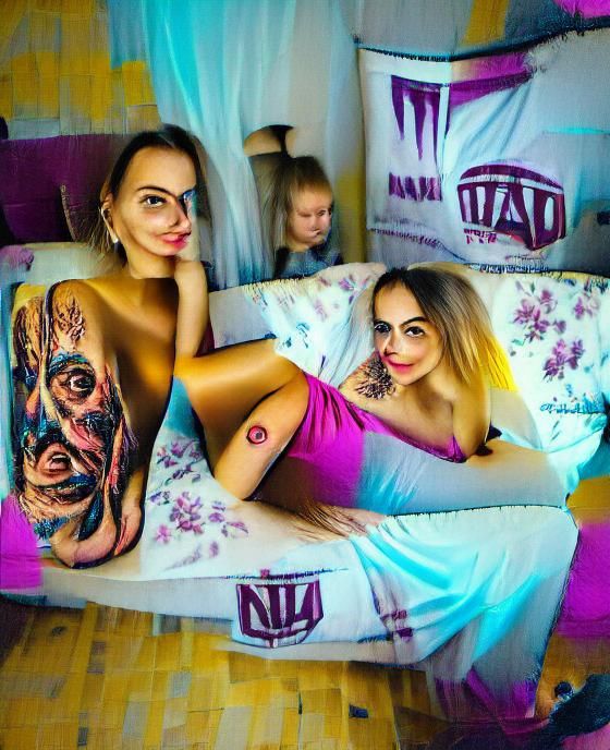 Pete Davidson Wrestling Women in Bed