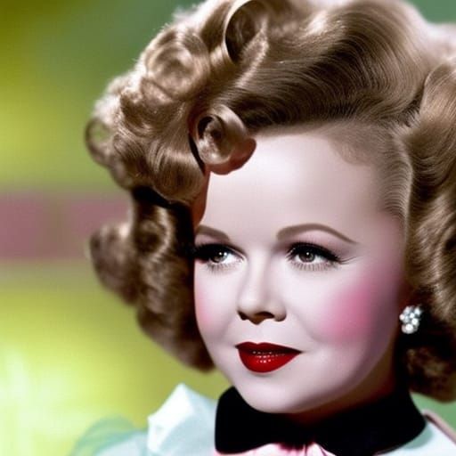 Fantasy Shirley Temple Cocktail in Glass