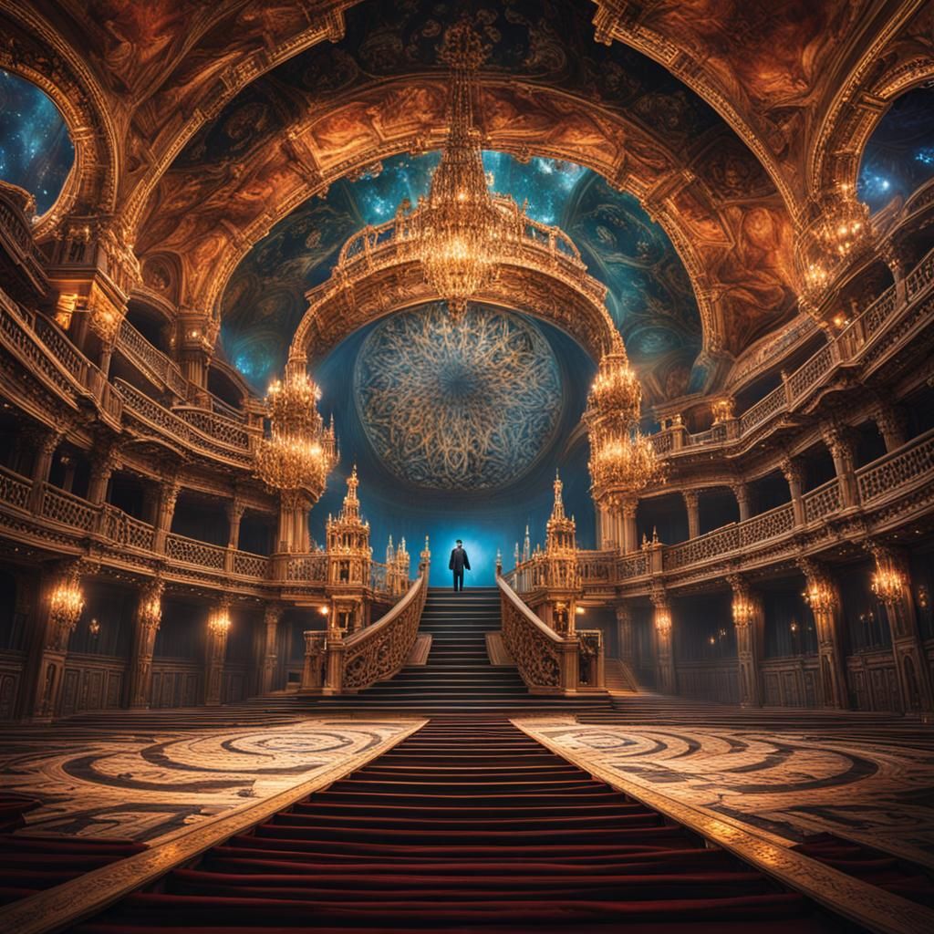 Fantasy Realm of Illusion and Wonder in 8K