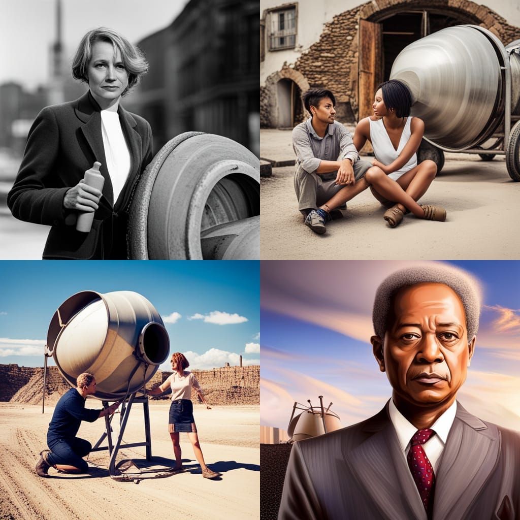 Surreal Realization: Becoming a Cement Mixer