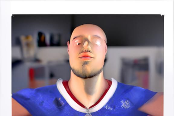 Hyperrealistic 3D Render of Josh Allen in 8K
