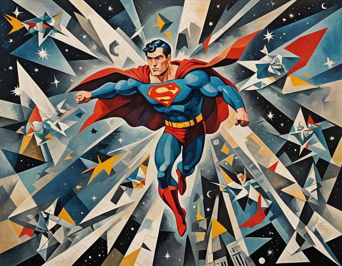 Cubist Superman - 02