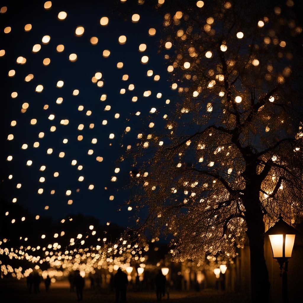 Night Interior in Natural Lighting