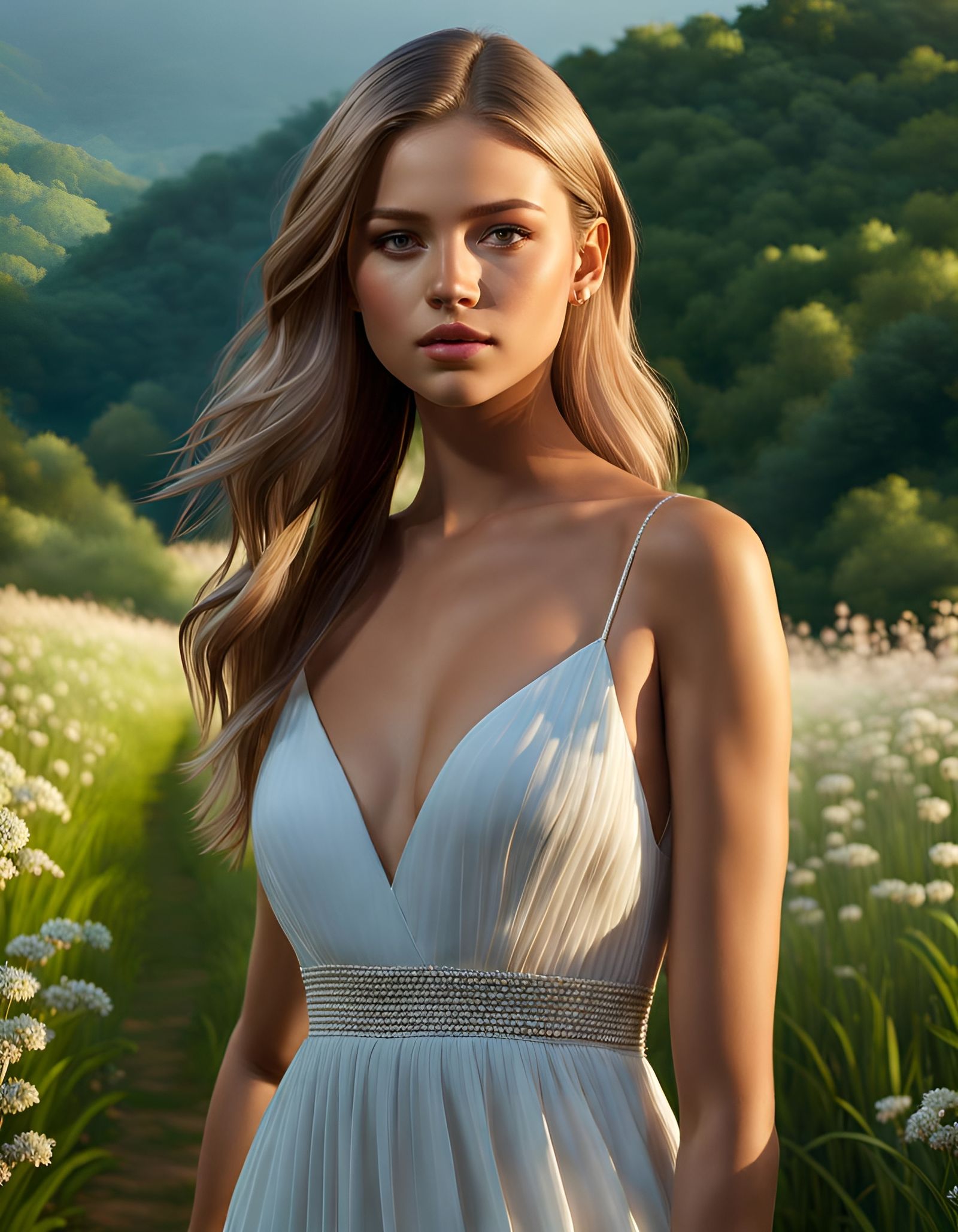 Most Beautiful Girl: Ultra Realistic 8k Render