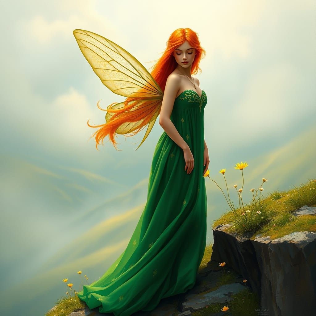 Emerald Isle Fairy in Springtime