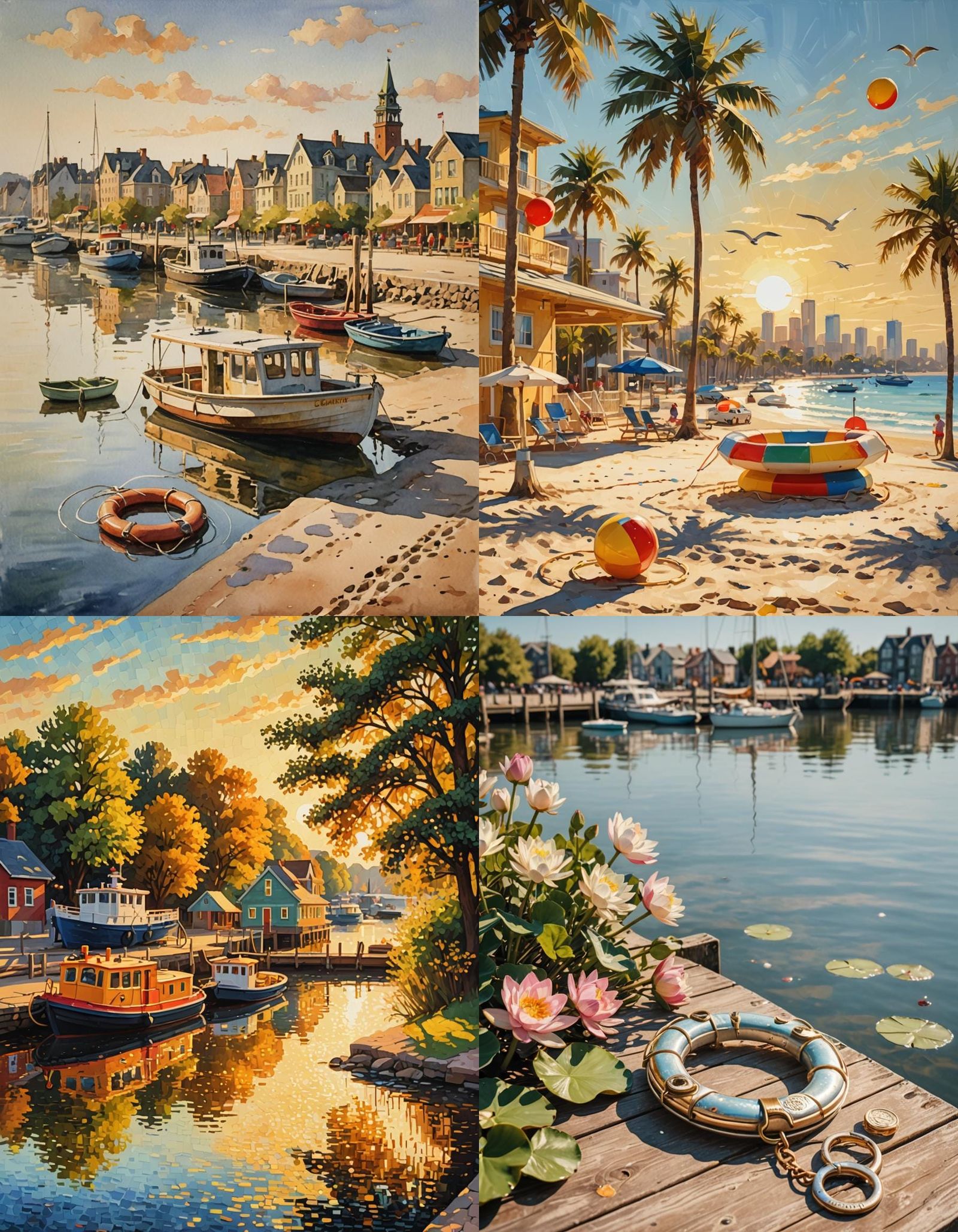 Sunny River Boat Station on City Beach