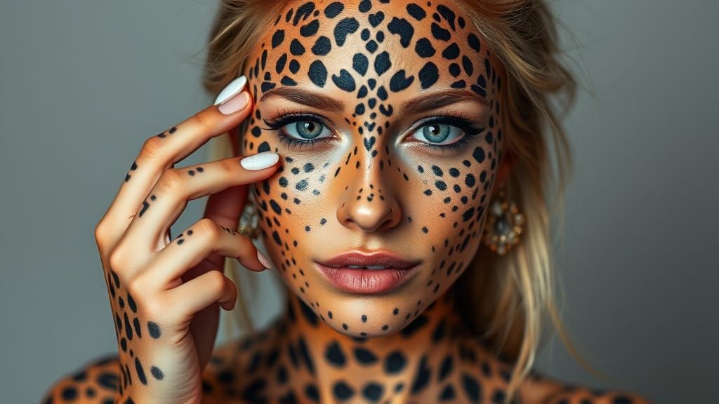 A Woman Transforms into a Leopard with a Magical Beauty Crèm...