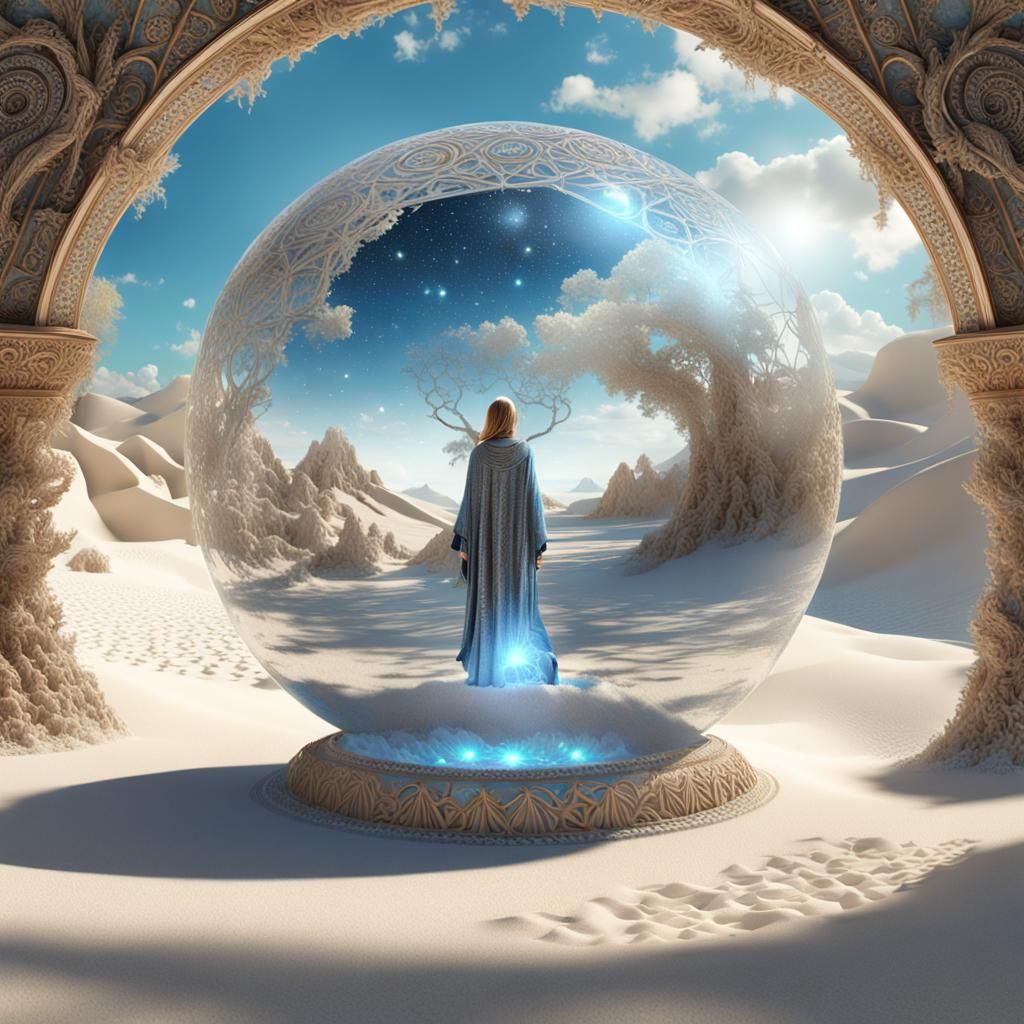 Artemis of Ephese in Surreal Fantasy Style