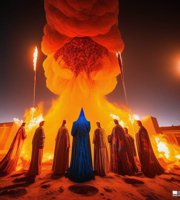 Surreal Stopmotion Image with Esoteric Elements