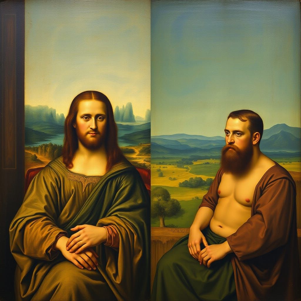 Renaissance Masters Unite in a Vibrant Artistic Fusion