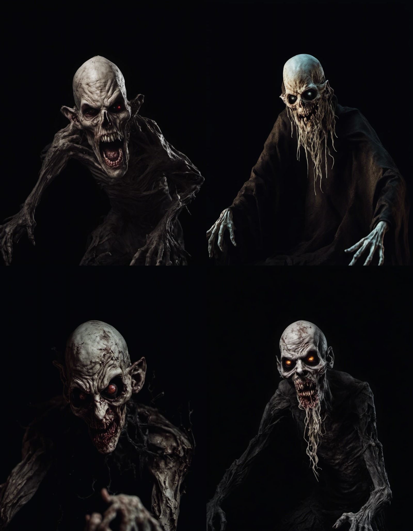 Ghoul Arises from Darkness in Detailed Photo