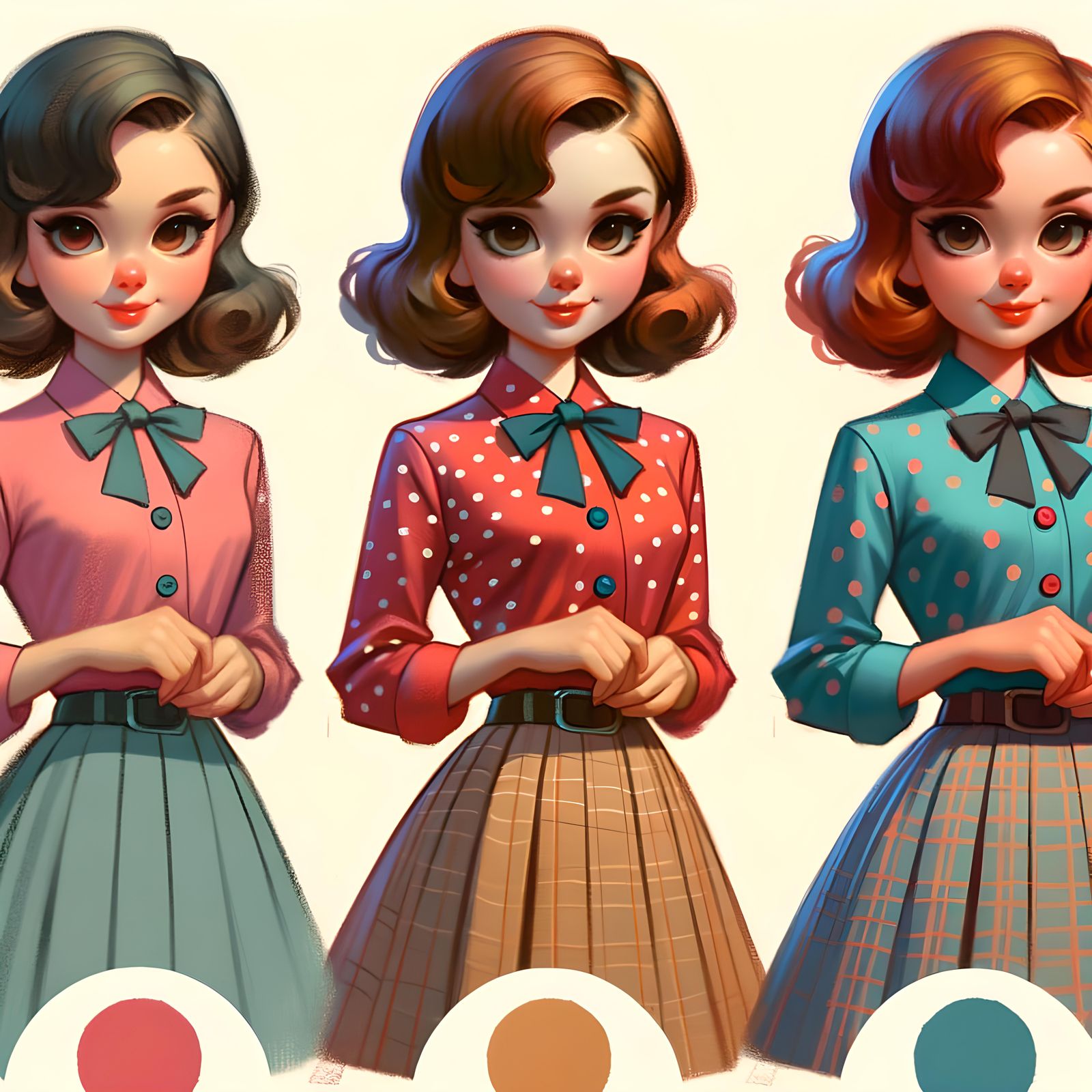 Expressive Oil Painting of a Mischievous Character