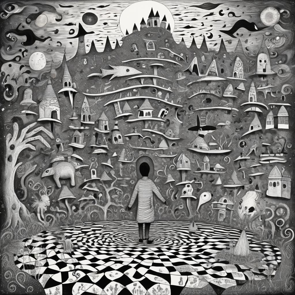 Mystical Land of Abnormal Shapes and Strange Dreams