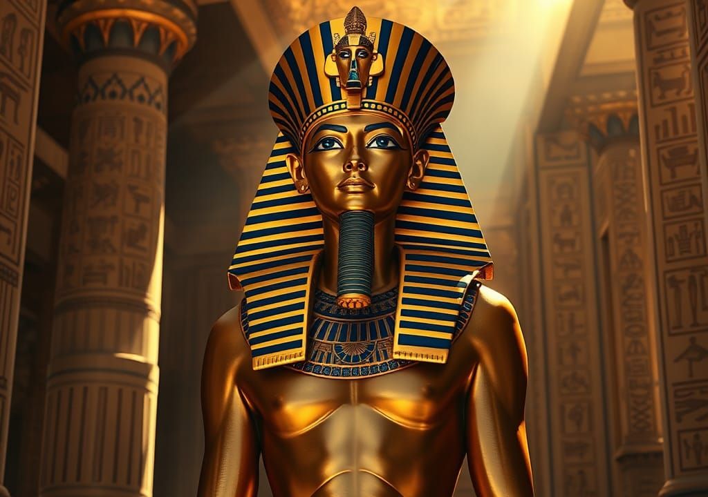 Tutmosis: Egyptian God in Orientalist Style