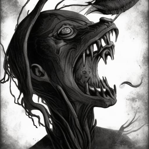 Gothic Transformation in Ominous Darkness