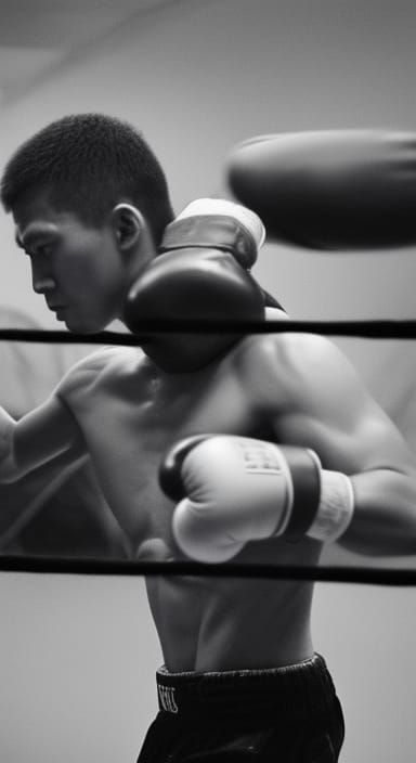 Cassius Clay Boxing: A Kubrick-esque Fight Night