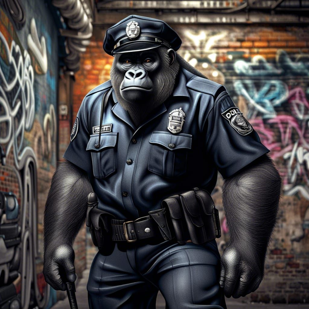 Police Gorilla