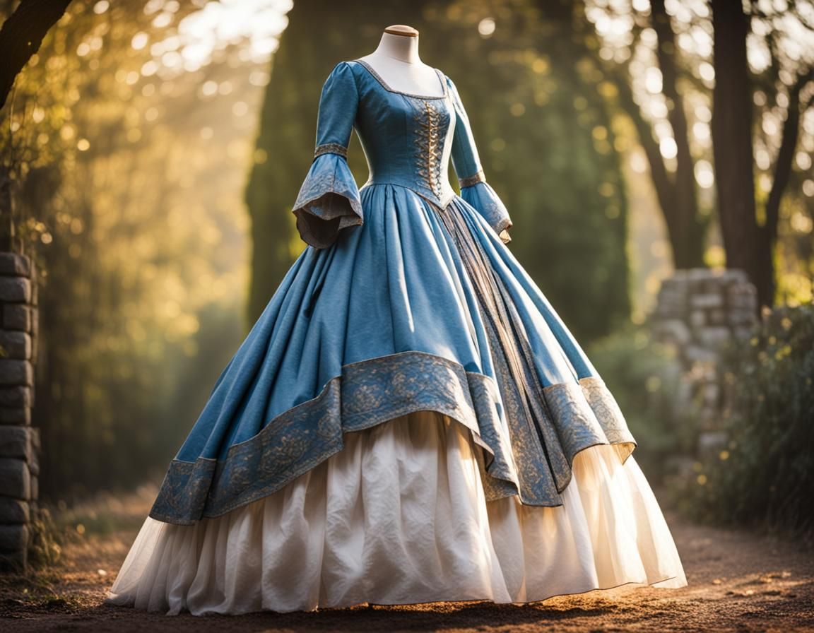 Medieval Crinoline Dress: Professional Photography