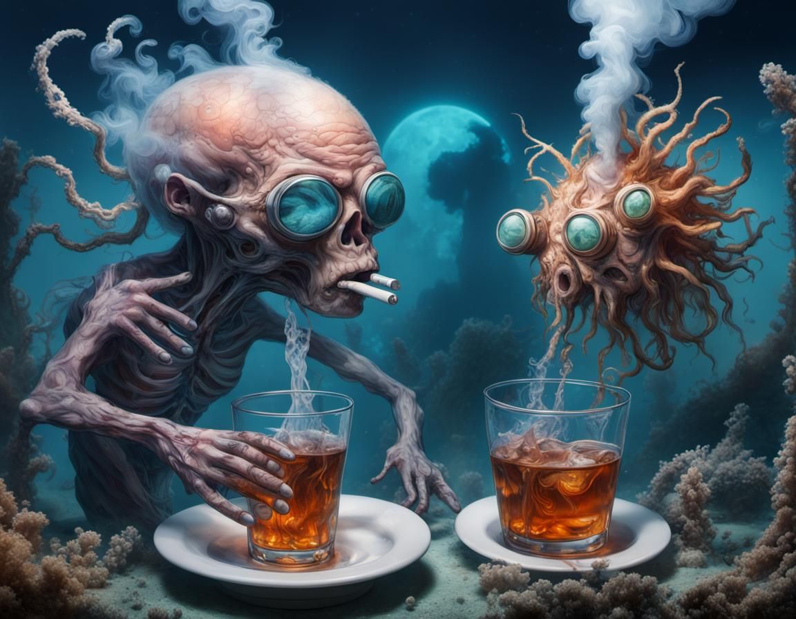 Plague Has a Drink