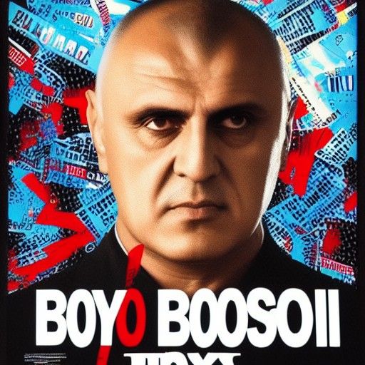 Boyko Borisov Pop Art Movie Poster
